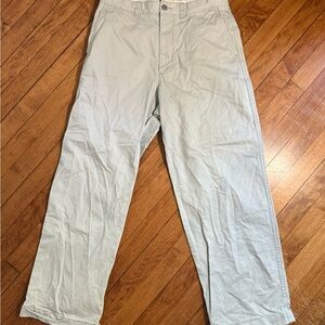 J. Crew Light Gray Chinos Classic Cotton Blend